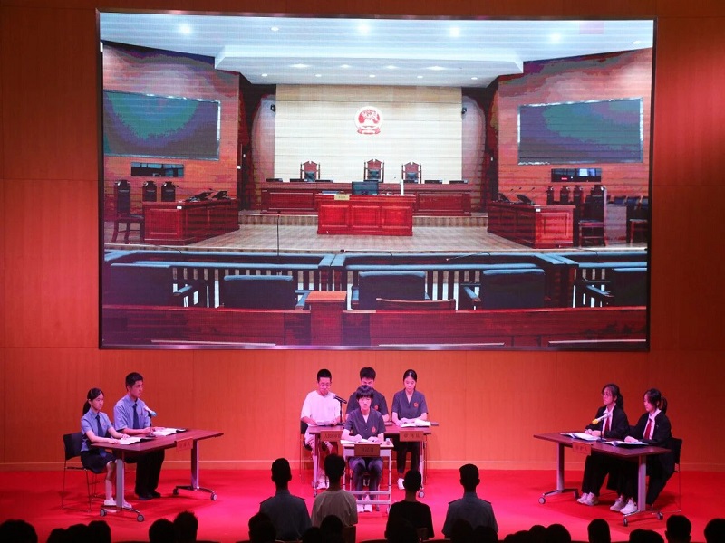 法润青春，护航成长——慈中书院开展第四届“模拟法庭”活动